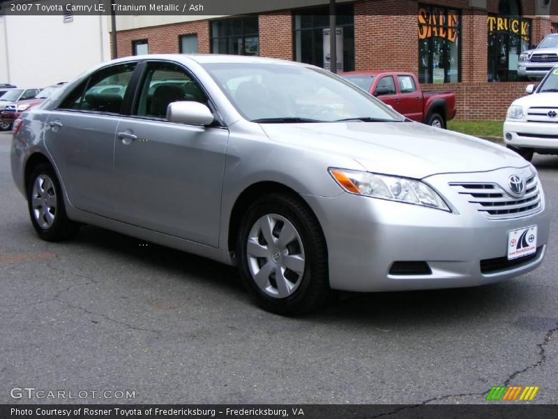 Titanium Metallic / Ash 2007 Toyota Camry LE