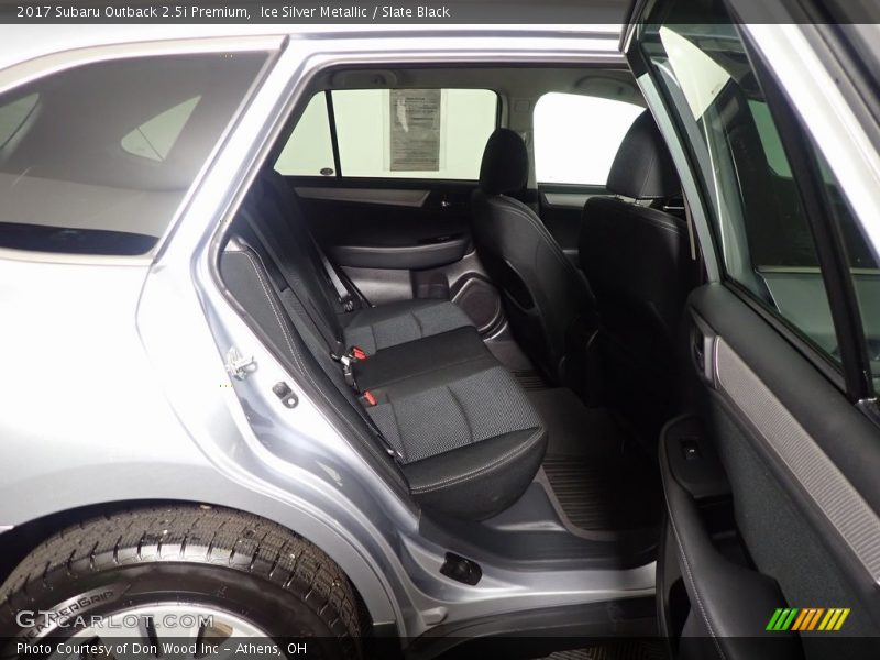 Ice Silver Metallic / Slate Black 2017 Subaru Outback 2.5i Premium