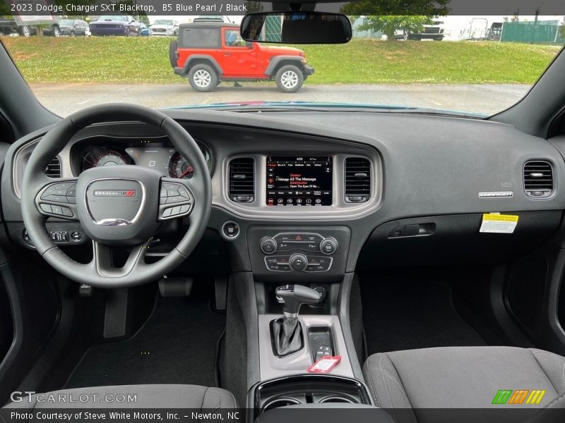 B5 Blue Pearl / Black 2023 Dodge Charger SXT Blacktop
