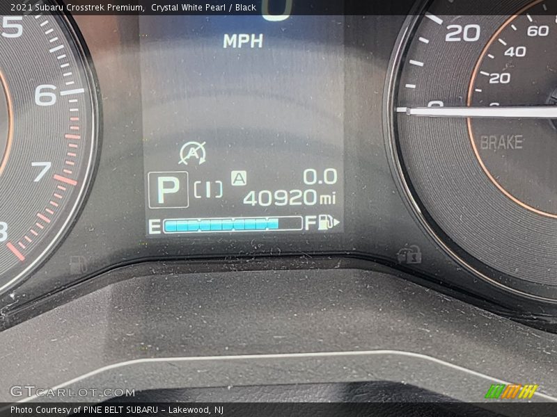Crystal White Pearl / Black 2021 Subaru Crosstrek Premium