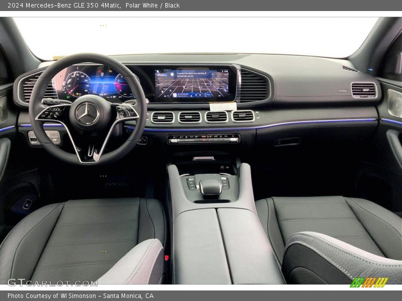 Dashboard of 2024 GLE 350 4Matic