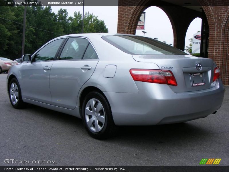Titanium Metallic / Ash 2007 Toyota Camry LE