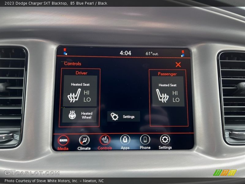 B5 Blue Pearl / Black 2023 Dodge Charger SXT Blacktop