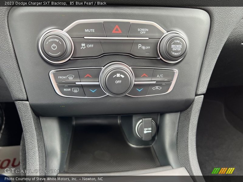 B5 Blue Pearl / Black 2023 Dodge Charger SXT Blacktop
