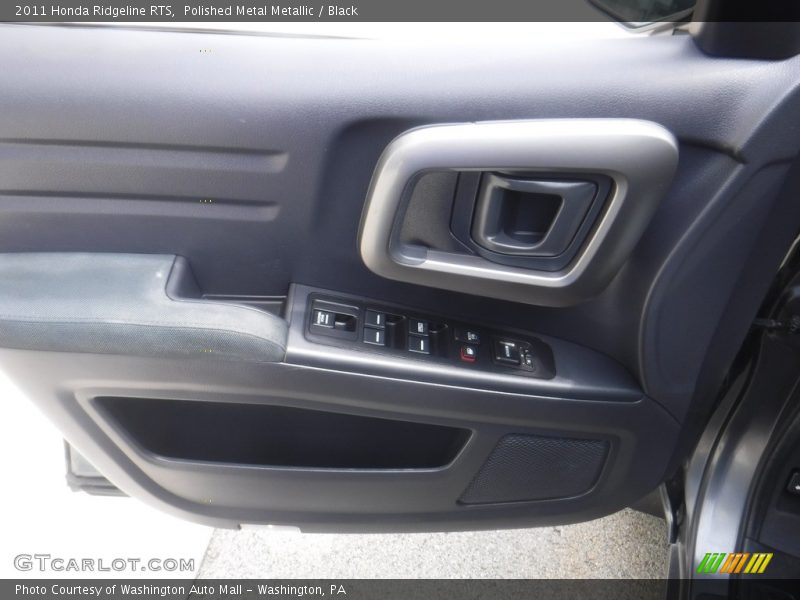 Polished Metal Metallic / Black 2011 Honda Ridgeline RTS