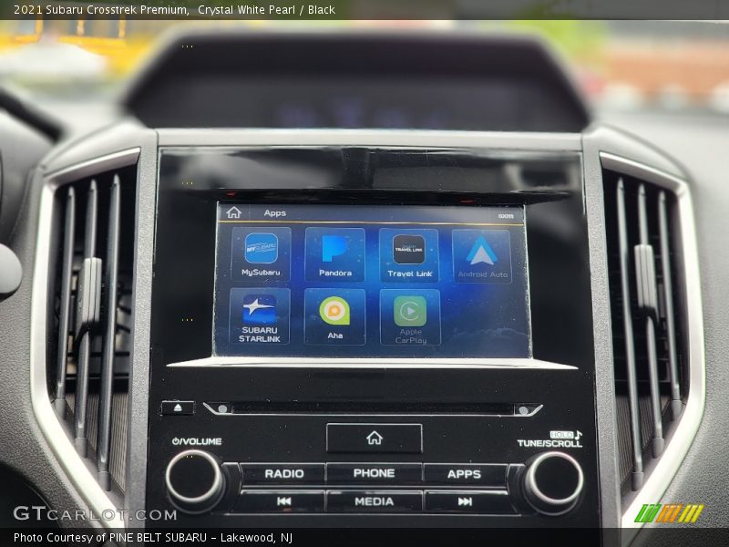 Crystal White Pearl / Black 2021 Subaru Crosstrek Premium