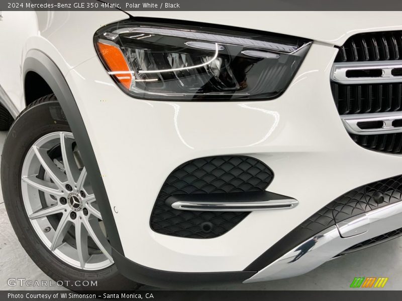 Polar White / Black 2024 Mercedes-Benz GLE 350 4Matic