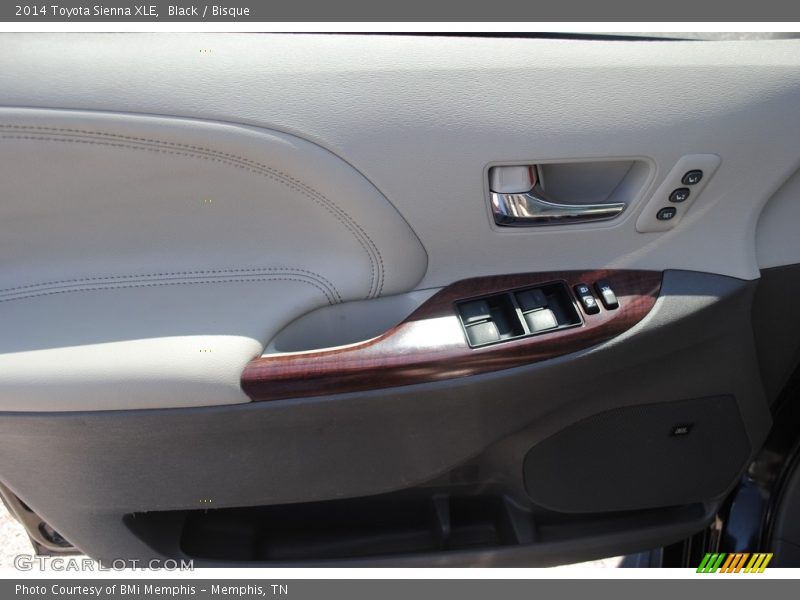 Black / Bisque 2014 Toyota Sienna XLE
