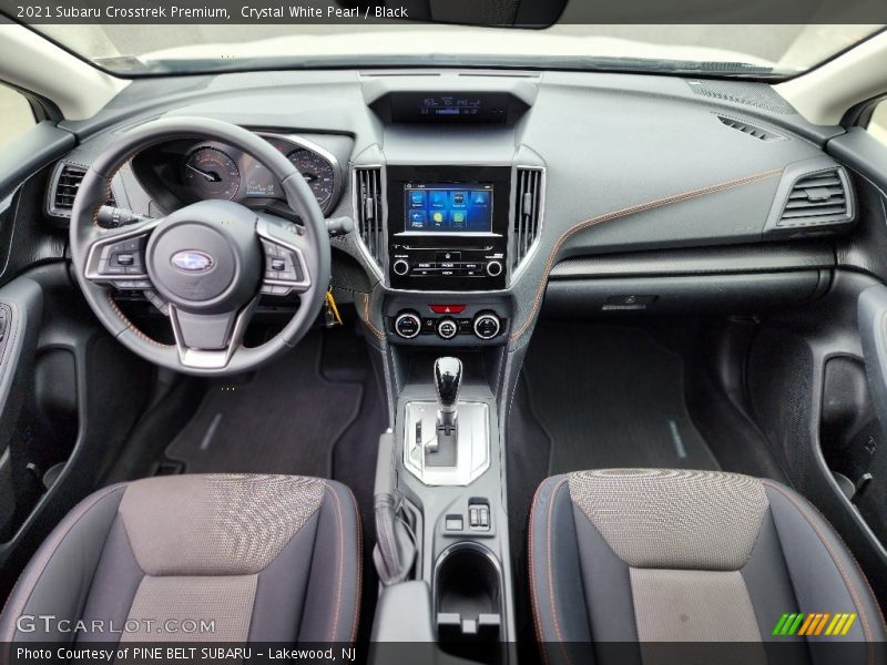 Crystal White Pearl / Black 2021 Subaru Crosstrek Premium