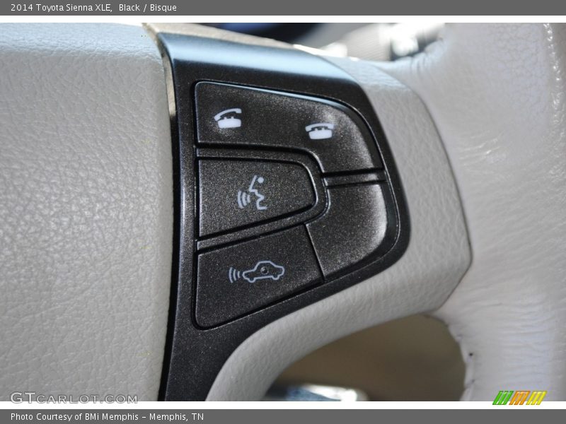 Black / Bisque 2014 Toyota Sienna XLE
