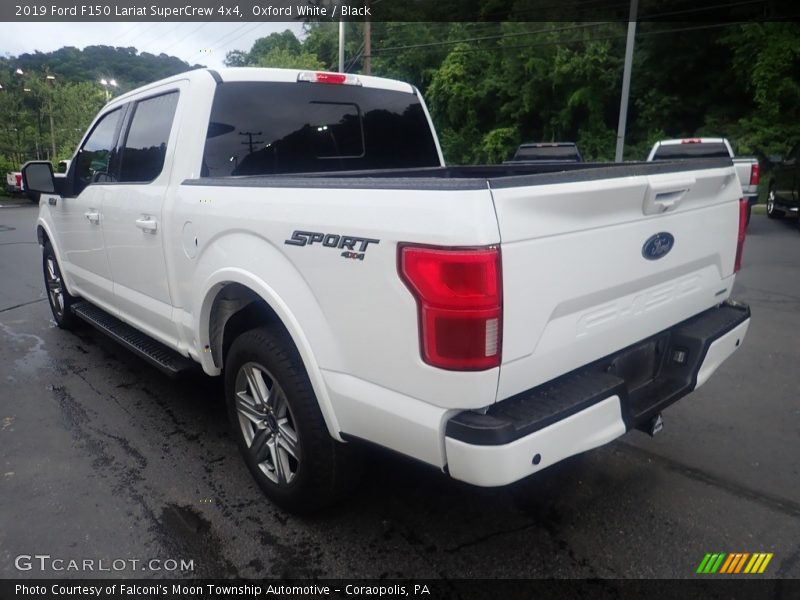 Oxford White / Black 2019 Ford F150 Lariat SuperCrew 4x4