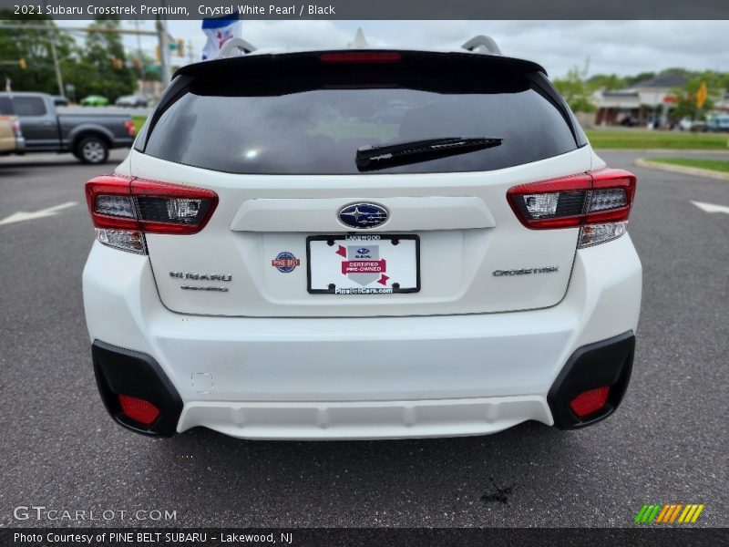 Crystal White Pearl / Black 2021 Subaru Crosstrek Premium