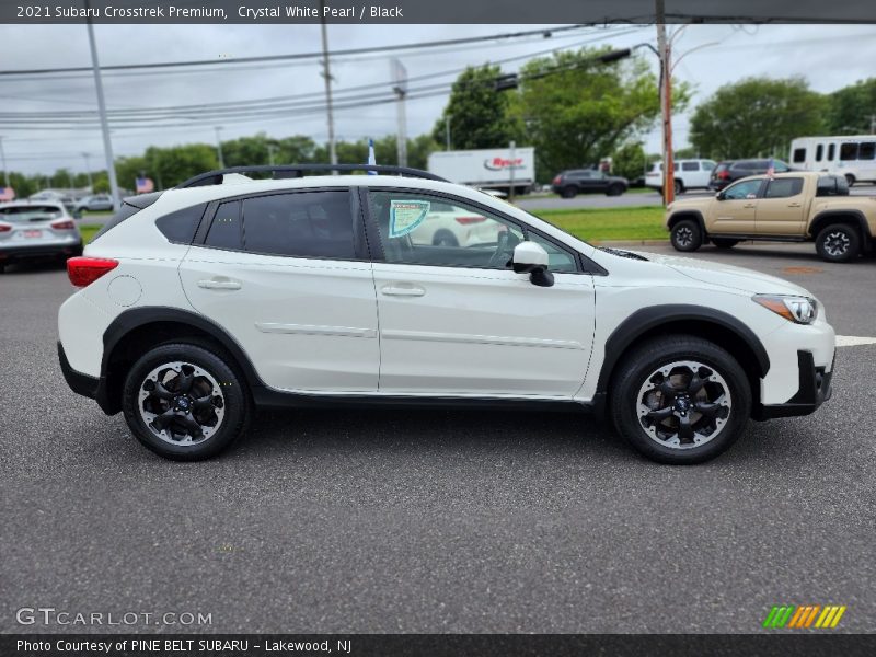 Crystal White Pearl / Black 2021 Subaru Crosstrek Premium