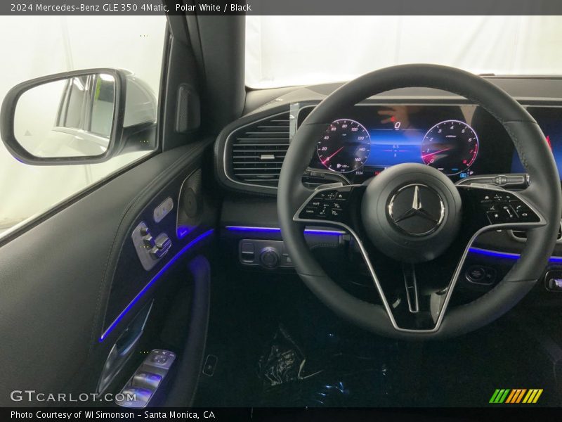 Polar White / Black 2024 Mercedes-Benz GLE 350 4Matic