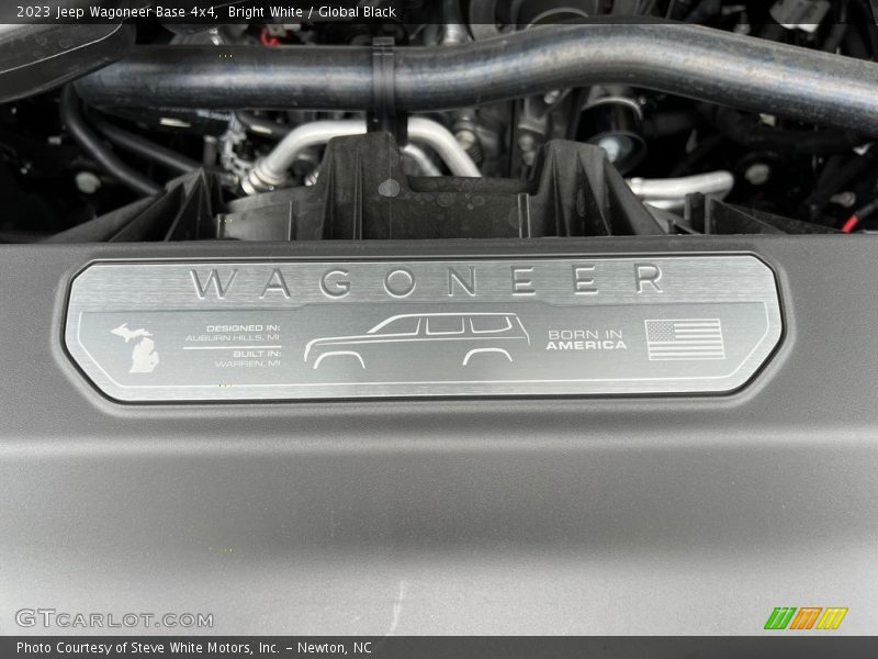 Info Tag of 2023 Wagoneer Base 4x4