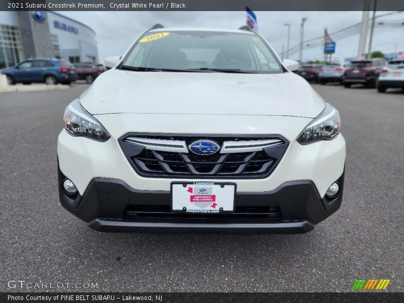 Crystal White Pearl / Black 2021 Subaru Crosstrek Premium