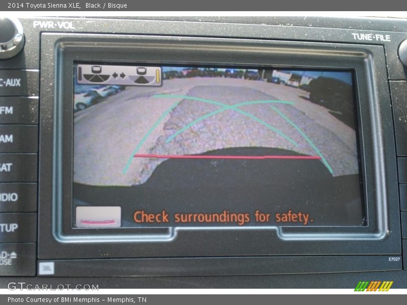 Black / Bisque 2014 Toyota Sienna XLE