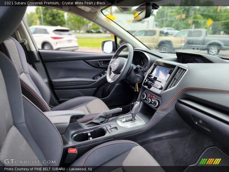 Crystal White Pearl / Black 2021 Subaru Crosstrek Premium