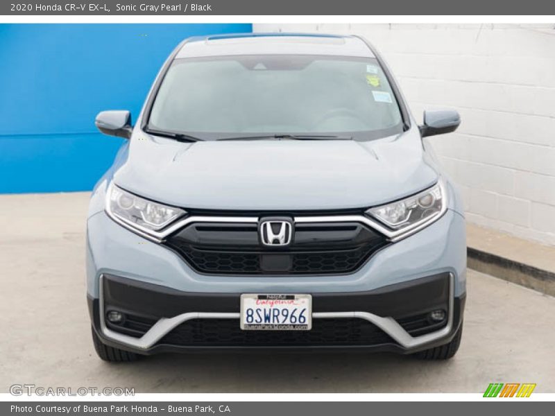 Sonic Gray Pearl / Black 2020 Honda CR-V EX-L