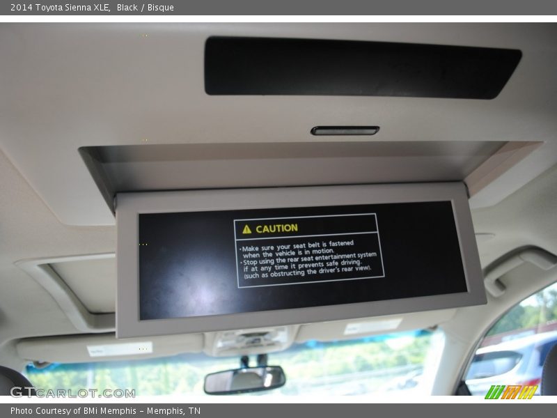 Black / Bisque 2014 Toyota Sienna XLE