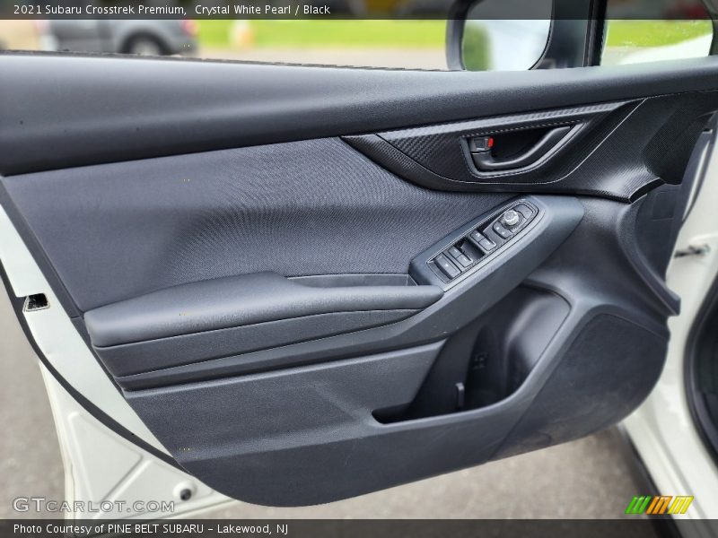 Crystal White Pearl / Black 2021 Subaru Crosstrek Premium