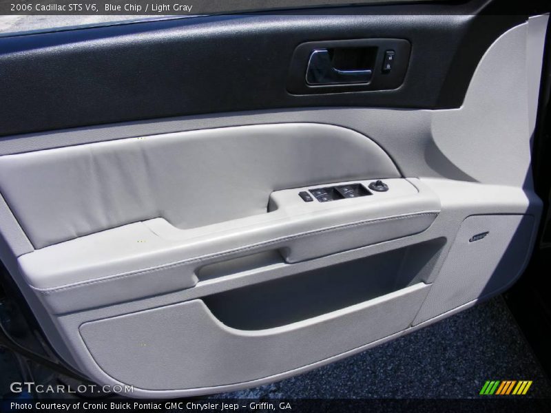 Blue Chip / Light Gray 2006 Cadillac STS V6