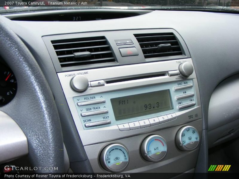 Titanium Metallic / Ash 2007 Toyota Camry LE