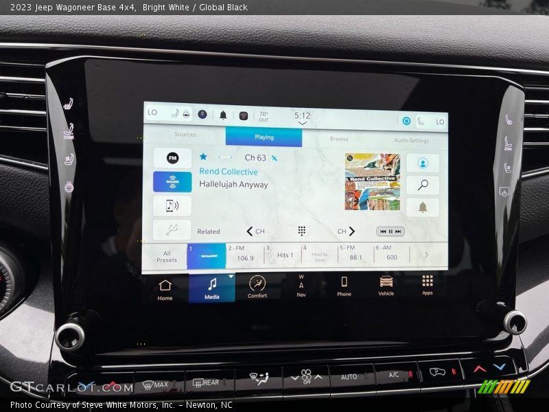 Controls of 2023 Wagoneer Base 4x4