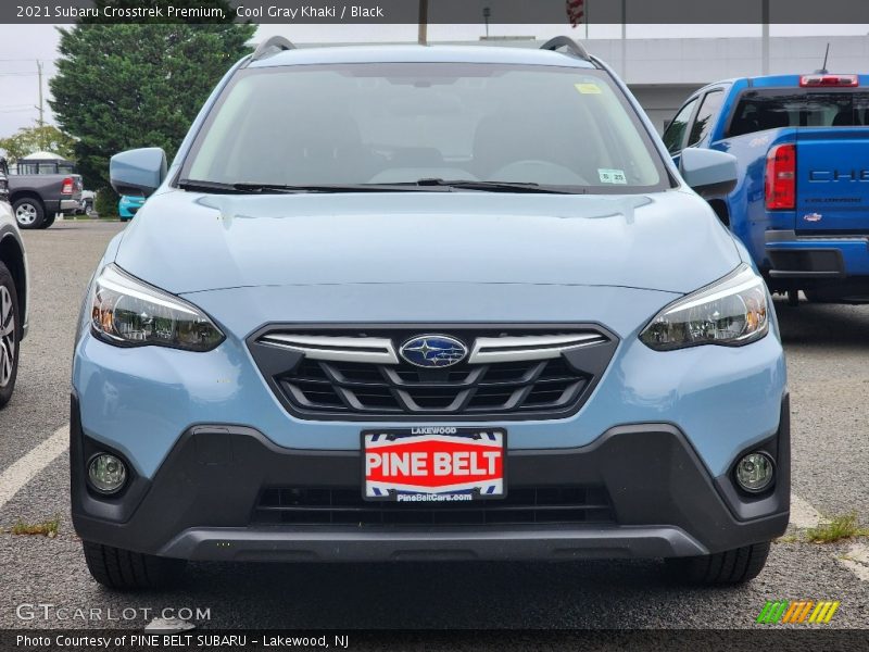 Cool Gray Khaki / Black 2021 Subaru Crosstrek Premium
