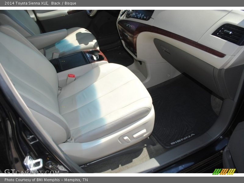 Black / Bisque 2014 Toyota Sienna XLE