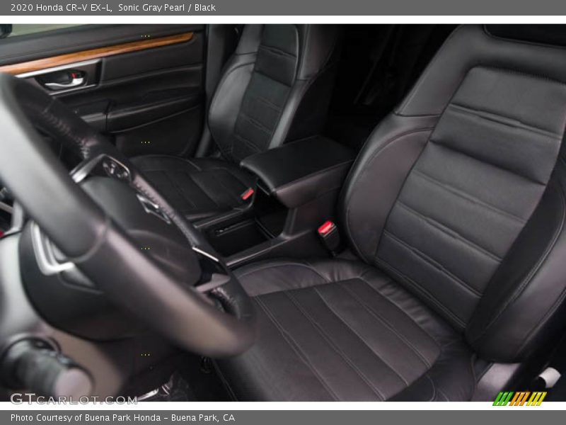 Sonic Gray Pearl / Black 2020 Honda CR-V EX-L