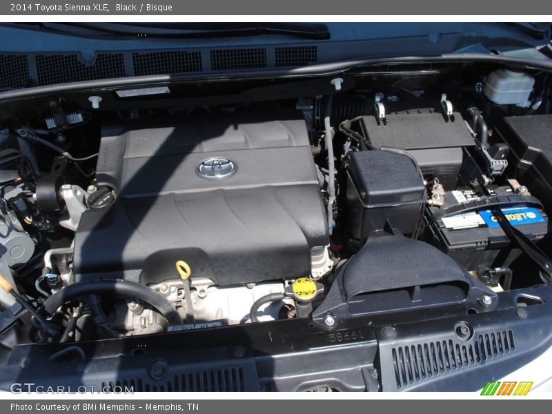 Black / Bisque 2014 Toyota Sienna XLE