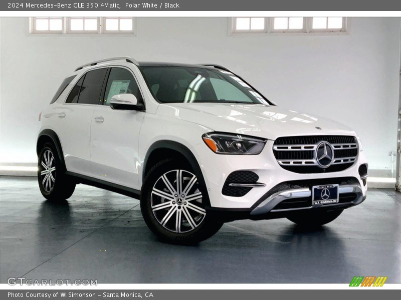 Polar White / Black 2024 Mercedes-Benz GLE 350 4Matic