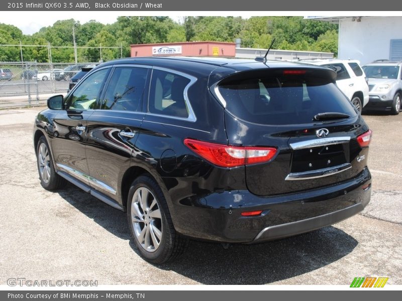 Black Obsidian / Wheat 2015 Infiniti QX60 3.5 AWD
