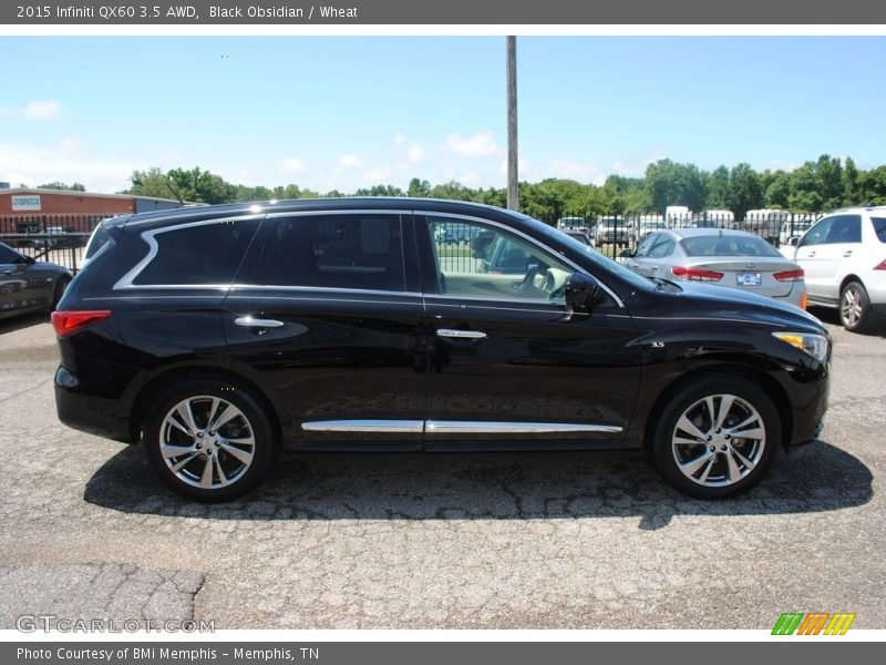 Black Obsidian / Wheat 2015 Infiniti QX60 3.5 AWD