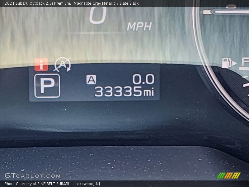 Magnetite Gray Metallic / Slate Black 2021 Subaru Outback 2.5i Premium