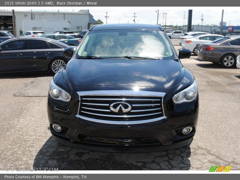 Black Obsidian / Wheat 2015 Infiniti QX60 3.5 AWD