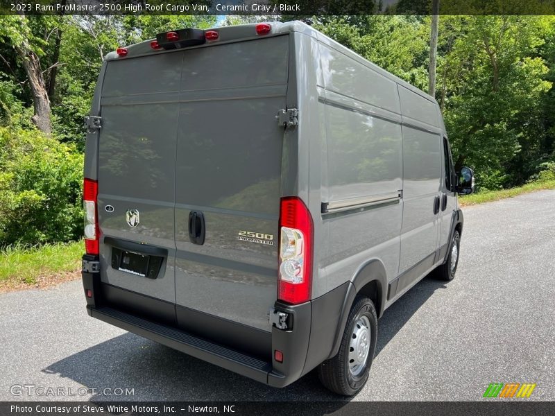 Ceramic Gray / Black 2023 Ram ProMaster 2500 High Roof Cargo Van