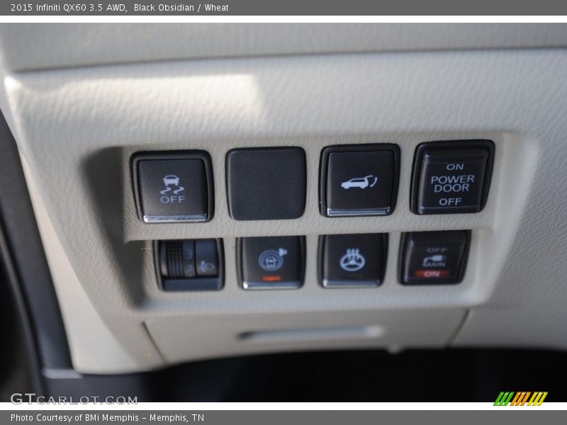 Black Obsidian / Wheat 2015 Infiniti QX60 3.5 AWD
