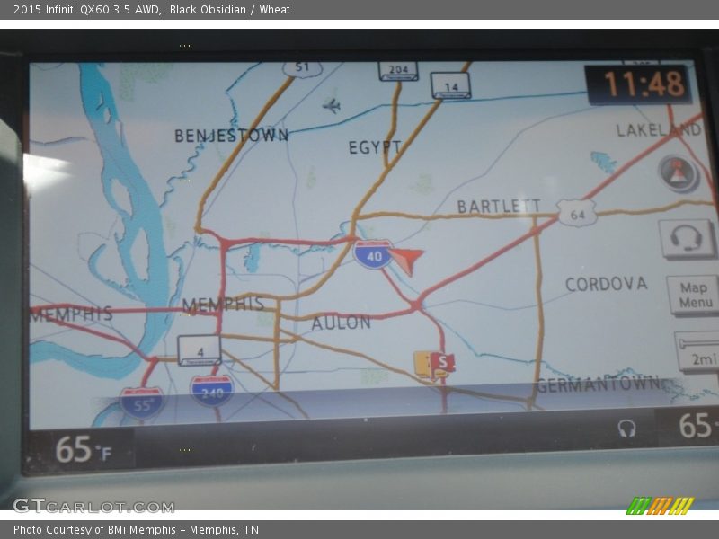 Black Obsidian / Wheat 2015 Infiniti QX60 3.5 AWD