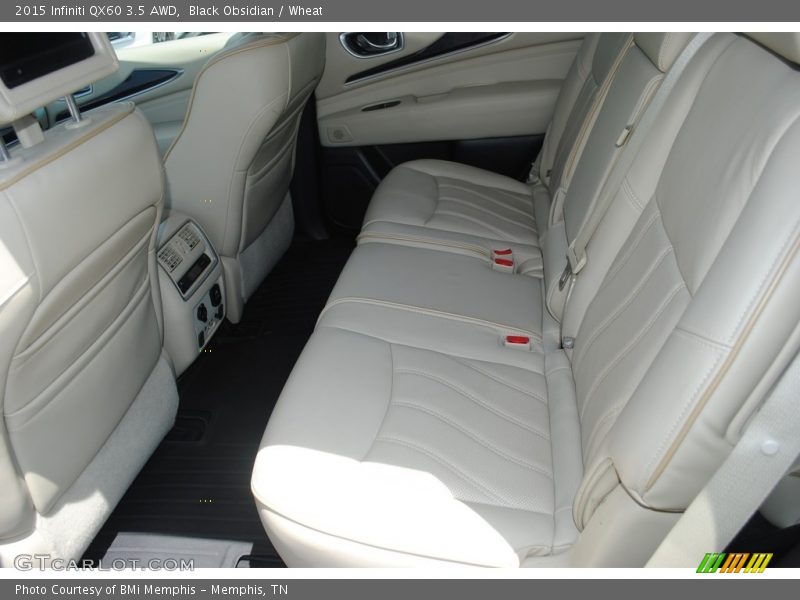 Black Obsidian / Wheat 2015 Infiniti QX60 3.5 AWD