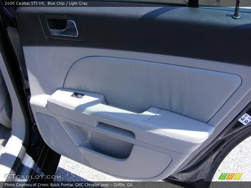 Blue Chip / Light Gray 2006 Cadillac STS V6