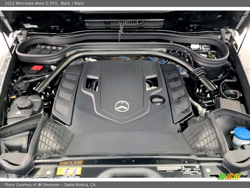  2023 G 550 Engine - 4.0 Liter DI biturbo DOHC 32-Valve VVT V8