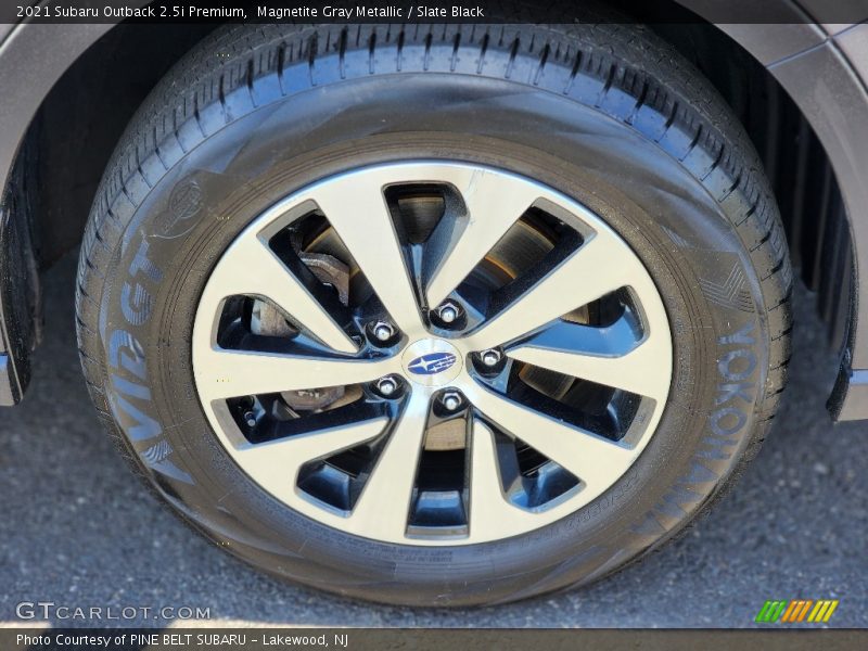 Magnetite Gray Metallic / Slate Black 2021 Subaru Outback 2.5i Premium