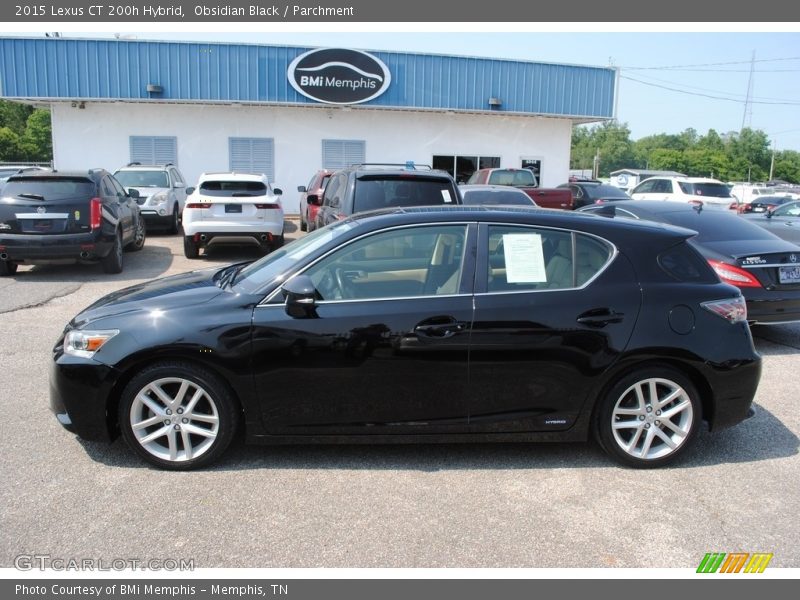 Obsidian Black / Parchment 2015 Lexus CT 200h Hybrid