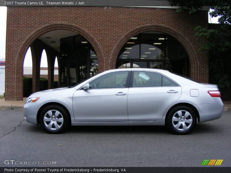 Titanium Metallic / Ash 2007 Toyota Camry LE