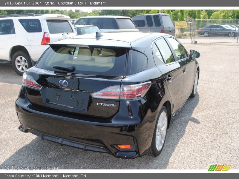 Obsidian Black / Parchment 2015 Lexus CT 200h Hybrid