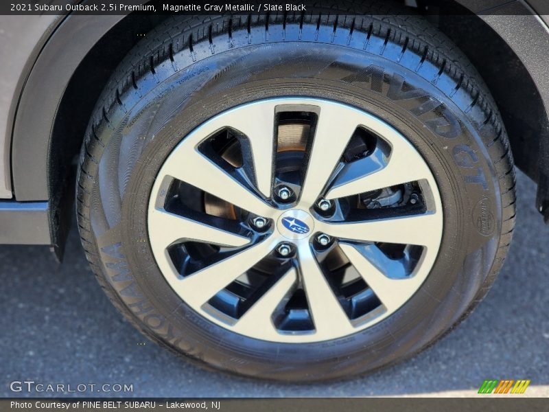 Magnetite Gray Metallic / Slate Black 2021 Subaru Outback 2.5i Premium