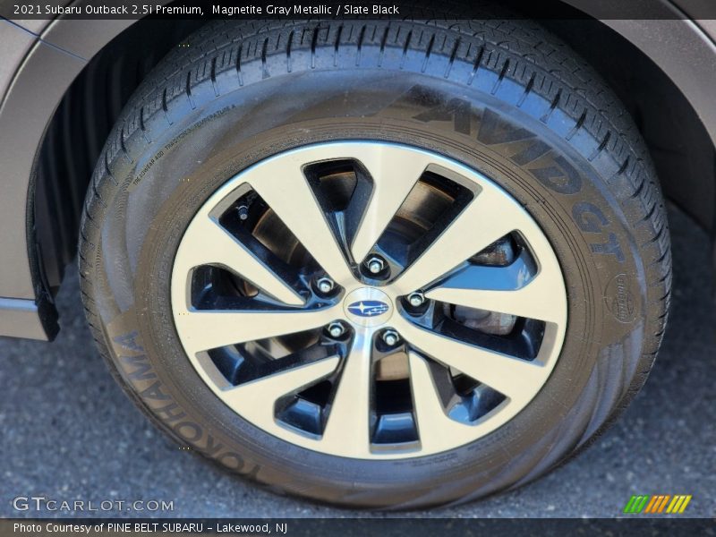 Magnetite Gray Metallic / Slate Black 2021 Subaru Outback 2.5i Premium