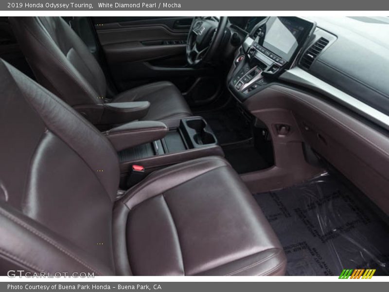 Front Seat of 2019 Odyssey Touring